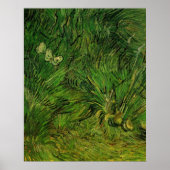 Twee witte Butterflies van Vincent van Gogh Poster (Voorkant)