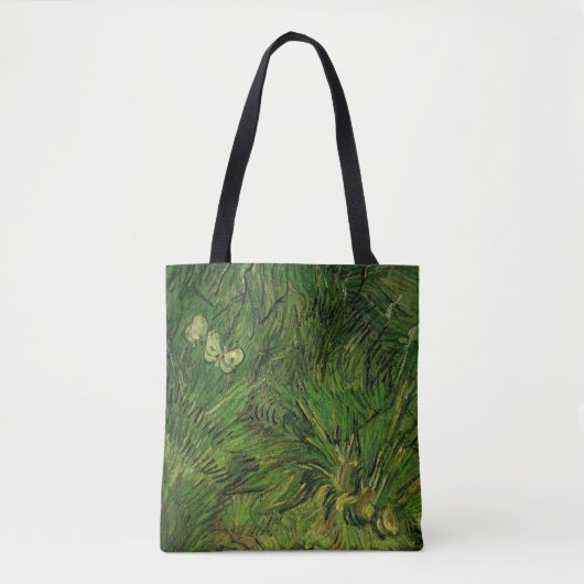 Twee witte Butterflies van Vincent van Gogh Tote Bag (Voorkant)