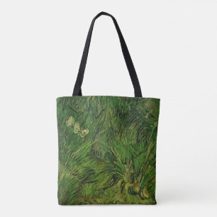 Twee witte Butterflies van Vincent van Gogh Tote Bag