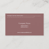 Twee witte ganzen in fancy achtergrond visitekaart visitekaartje (Achterkant)