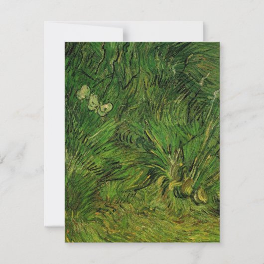 Twee witte vlinders door Vincent van Gogh (Voorkant)
