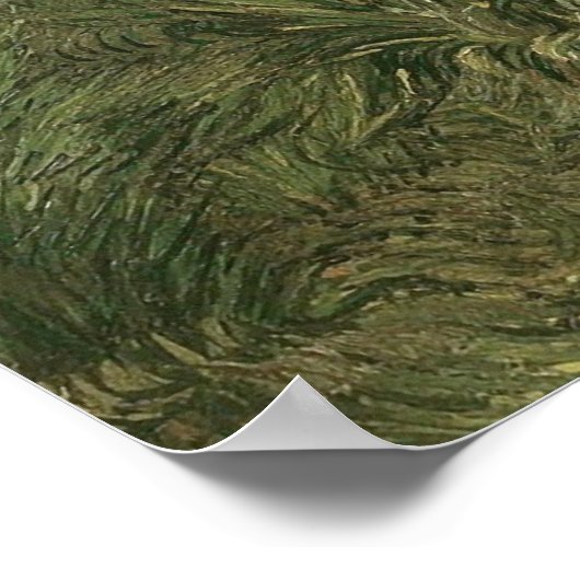 Twee witte vlinders, Van Gogh Fine Art Poster (Hoek)