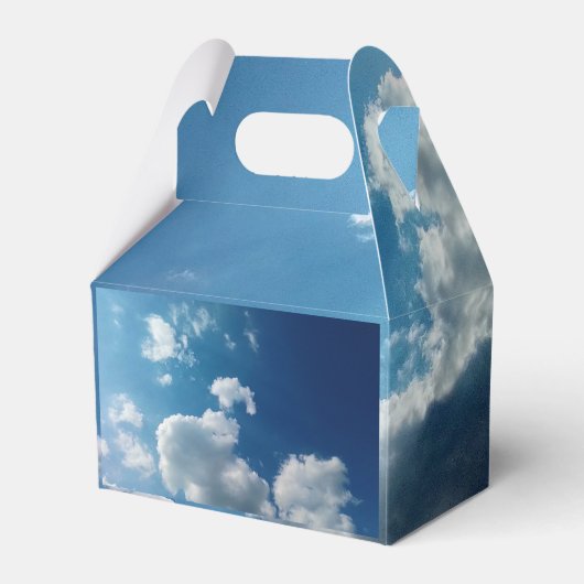 Twee wolken bedankdoosjes (Voorkant Zijde)