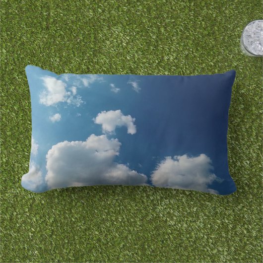 Twee wolken buitenkussen (Gras)