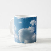 Twee wolken koffiemok (Voorkant links)