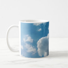 Twee wolken koffiemok