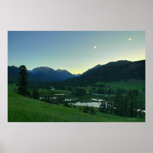 Twee wolken poster (Voorkant)