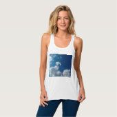 Twee wolken tanktop (Volledige Voorkant)