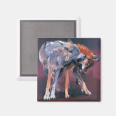 Twee Wolven 2001 Magneet (Voorkant / Achterkant)