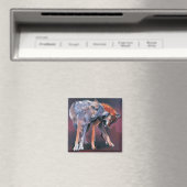 Twee Wolven 2001 Magneet (Insitu (Vaatwasser))