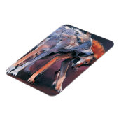 Twee Wolven 2001 Magneet (Linkerzijde)