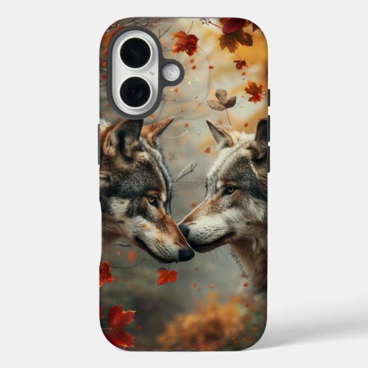 Twee Wolven Case-Mate iPhone Case (Achterkant)