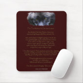 TWEE WOLVEN CHEROKEE TALE Art Mousepad Muismat (Met muis)