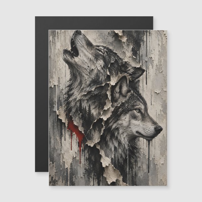 Twee Wolven, Eén Hart (Voorkant / Achterkant)