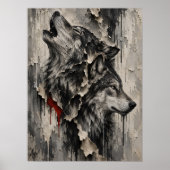 Twee Wolven, Eén Hart Poster (Voorkant)