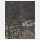 TWEE WOLVEN en een WEERWOLF Fleece Deken (Voorkant)