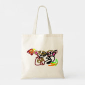Twee wolven Herfst Tote Bag (Achterkant)