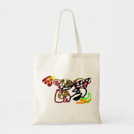 Twee wolven Herfst Tote Bag