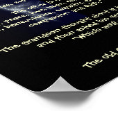 Twee Wolven - Native American Metaphor Poster (Hoek)