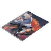 Twee Wolven Notitieboek (Linkerzijde)