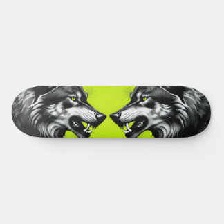 Twee Wolven Persoonlijk Skateboard
