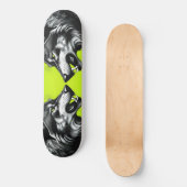 Twee Wolven Persoonlijk Skateboard (Voorkant)