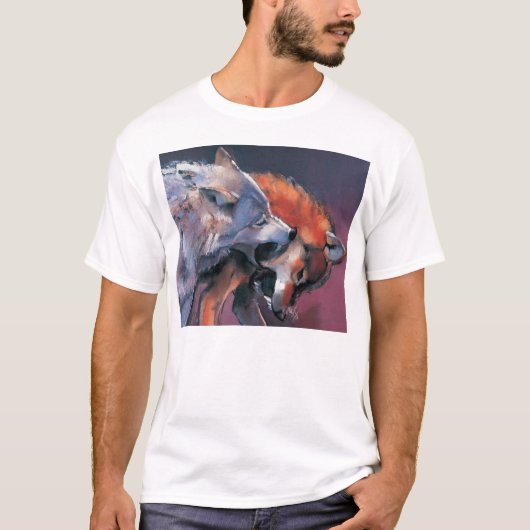 Twee Wolven T-shirt (Voorkant)
