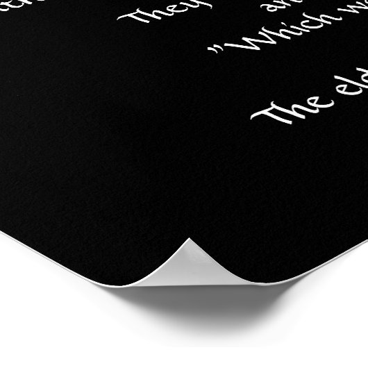 TWEE WOLVES CHEROKEE STORY Wolf Poster (kleiner) (Hoek)