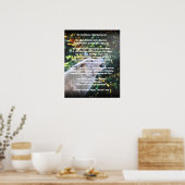 TWEE WOLVES CHEROKEE TALE Art Poster (Keuken)