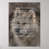 TWEE WOLVES CHEROKEE TALE Art Poster (Voorkant)