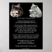 TWEE WOLVES CHEROKEE TALE Art Poster (Voorkant)