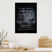 TWEE WOLVES CHEROKEE TALE Art Poster (Keuken)