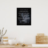 TWEE WOLVES CHEROKEE TALE Art Poster (Keuken)