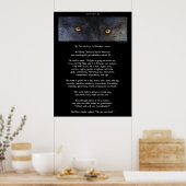 TWEE WOLVES CHEROKEE TALE Art Poster (Keuken)