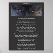 TWEE WOLVES CHEROKEE TALE Art Poster (Voorkant)
