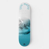 Twee Wolves Soul Mates Dd Brand Persoonlijk Skateboard (Voorkant)