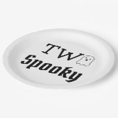 Twee woordvoerders van de tweede verjaardag papieren bordje (Gekanteld)