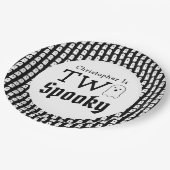 Twee woordvoerders van de tweede verjaardag papieren bordje (Gekanteld)