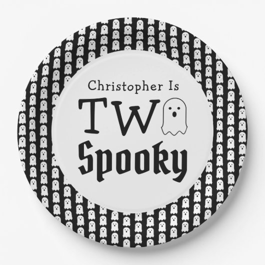 Twee woordvoerders van de tweede verjaardag papieren bordje (Voorkant)