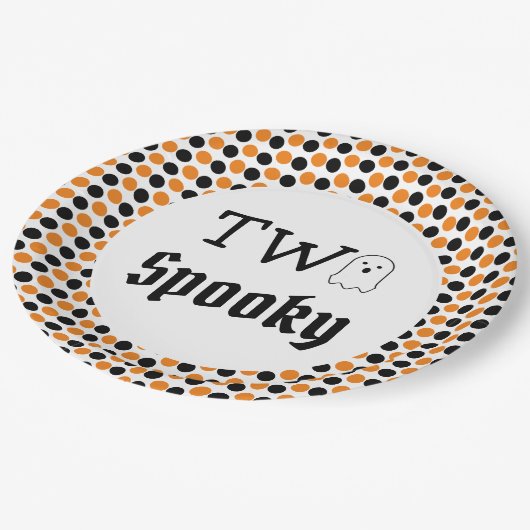 Twee woordvoerders van de tweede verjaardag papieren bordje (Gekanteld)