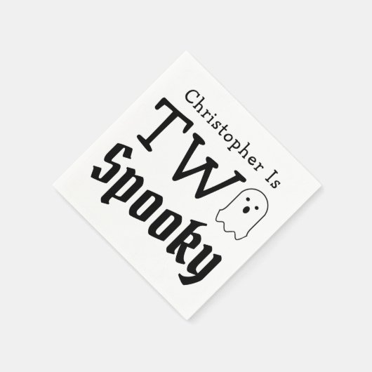 Twee woordvoerders van de tweede verjaardag servet (Hoek)