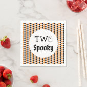 Twee woordvoerders van de tweede verjaardag servet (Insitu)