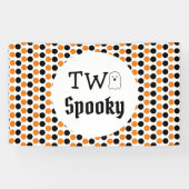 Twee woordvoerders van de tweede verjaardag spandoek (Horizontaal)