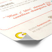 Twee woordwerkwoorden met "get" poster (Hoek)