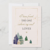 Twee worden een Christelijke bruiloft Kaart (Achterkant)