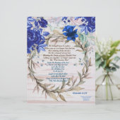 Twee worden één  persoonlijk Briefpapier (Staand voorkant)