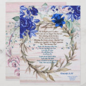 Twee worden één  persoonlijk Briefpapier (Voorkant / Achterkant)