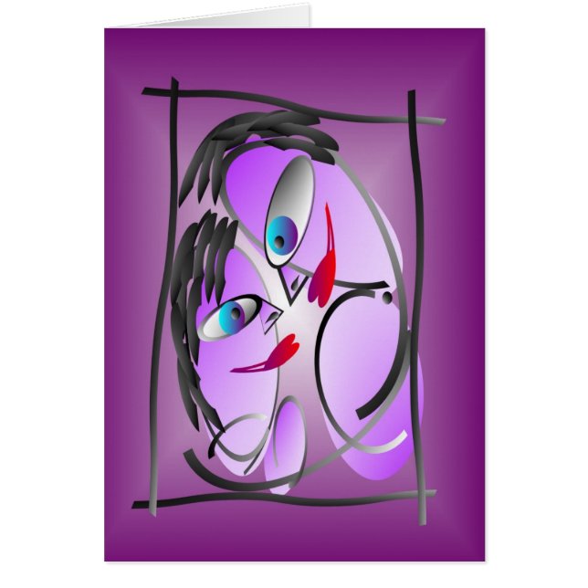 Twee worden er één in paars (Voorkant)