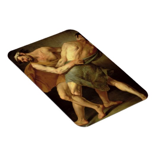Twee wrestlers magneet (Rechterzijde)