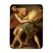 Twee wrestlers magneet (Verticaal)